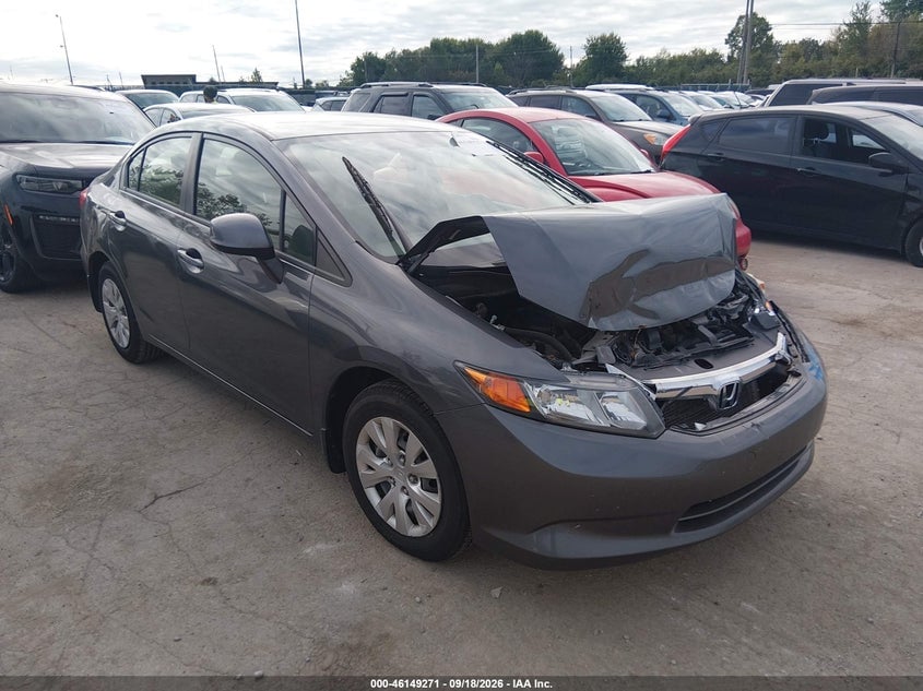 2012 HONDA CIVIC LX | JHMFB2F55CS000800 | UPCARS