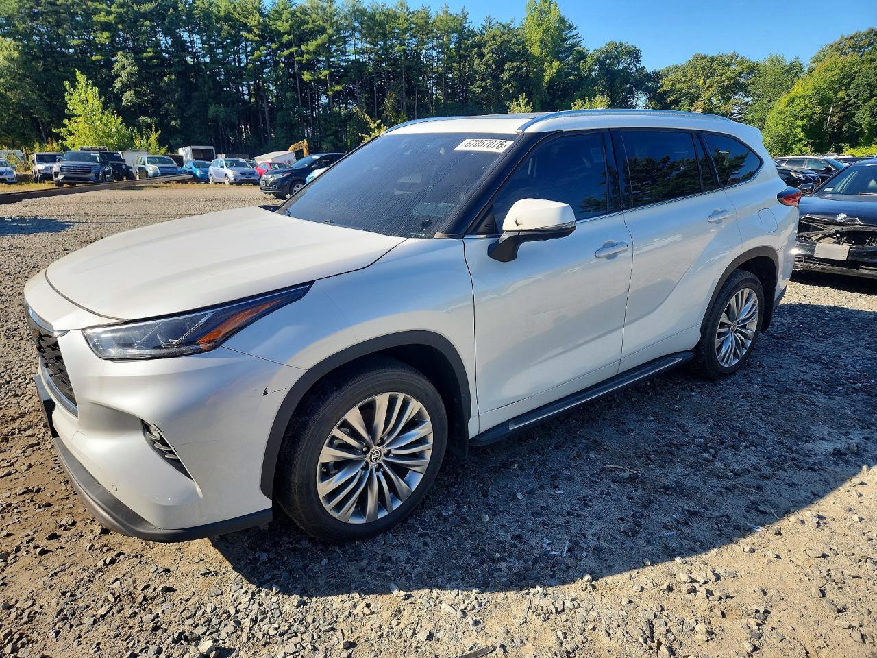 2022 TOYOTA HIGHLANDER PLATINUM | 5TDFZRBH7NS200255 | UPCARS