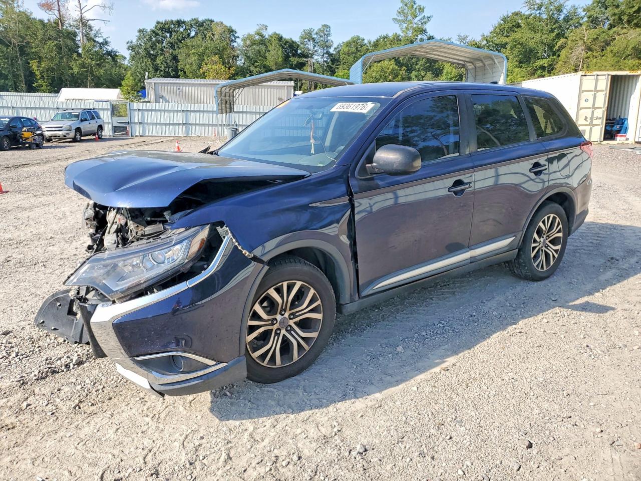 2018 MITSUBISHI OUTLANDER ES | JA4AD2A35JZ054933 | UPCARS