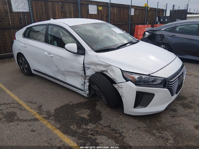 2019 HYUNDAI IONIQ HYBRID SEL | KMHC75LC7KU134619 | UPCARS