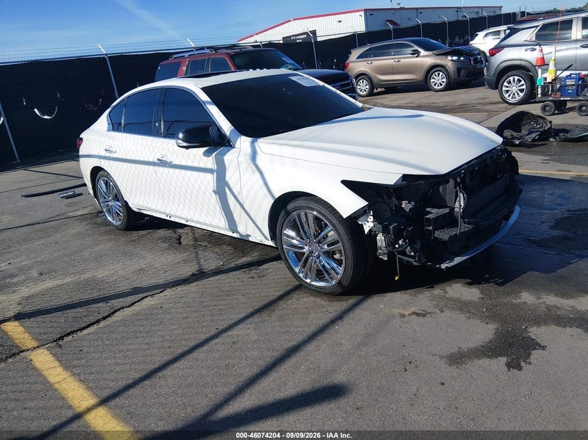 2020 INFINITI Q50 LUXE AWD | JN1EV7AR8LM250101 | UPCARS