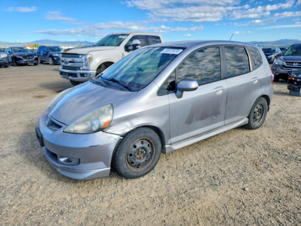 2008 HONDA FIT SPORT | JHMGD38638S026507 | UPCARS