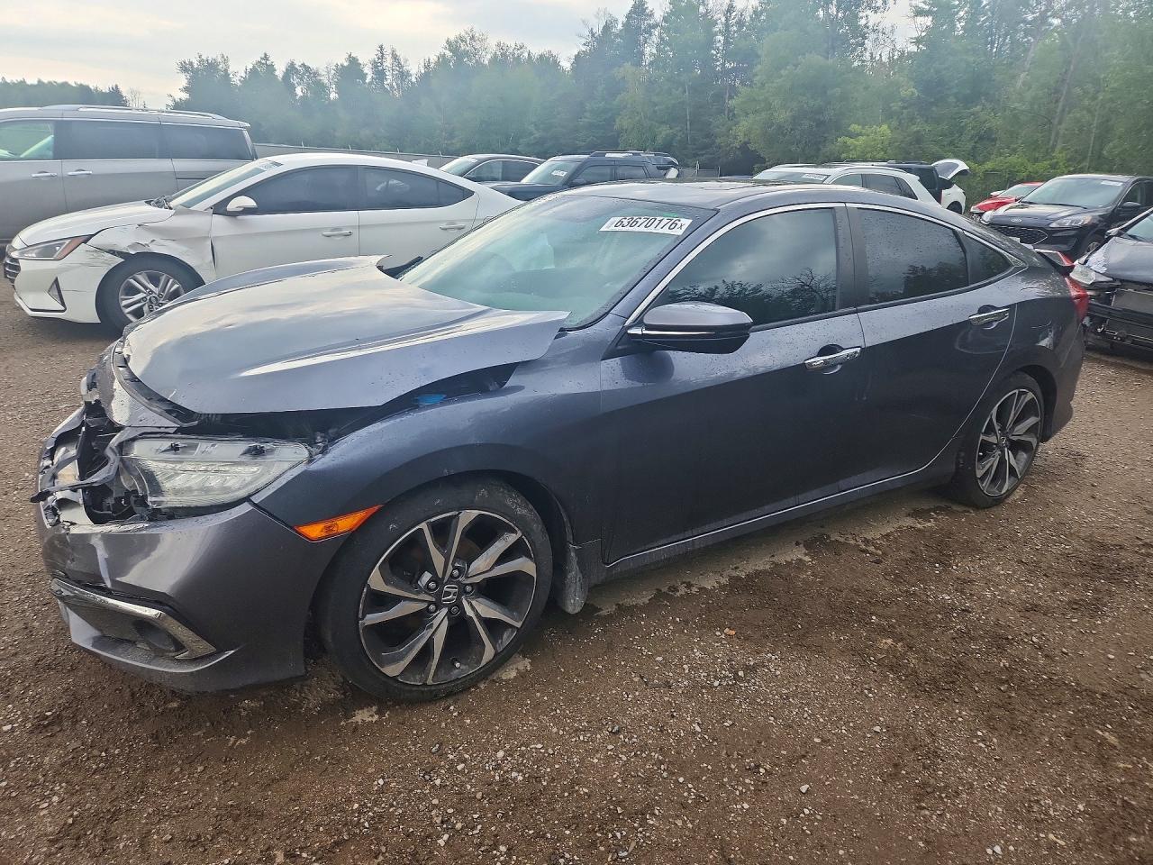 2020 HONDA CIVIC TOURING | 2HGFC1F98LH104525 | UPCARS