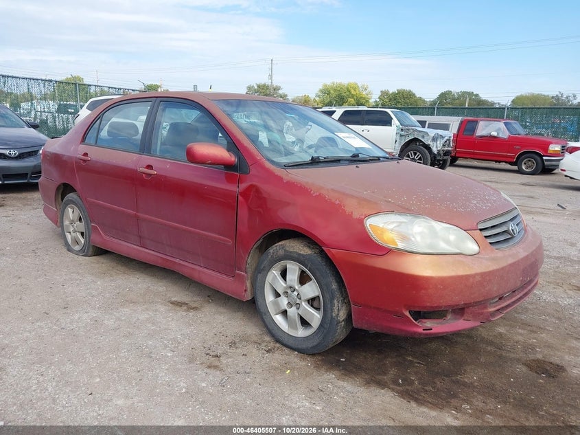2004 TOYOTA COROLLA S | 1NXBR32E34Z247631 | UPCARS