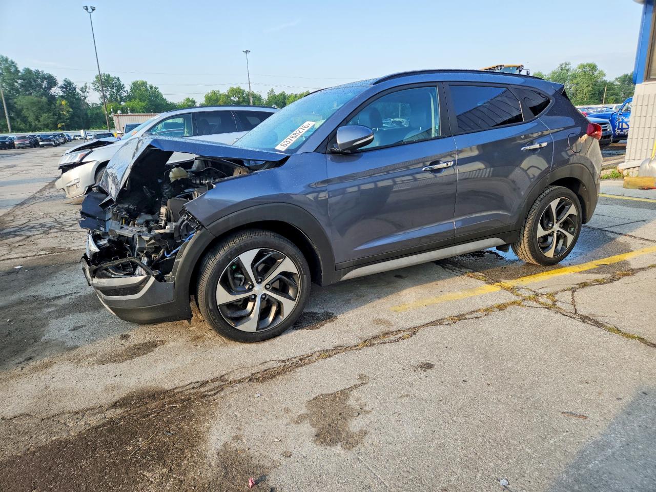2017 HYUNDAI TUCSON LIMITED | KM8J3CA24HU431745 | UPCARS