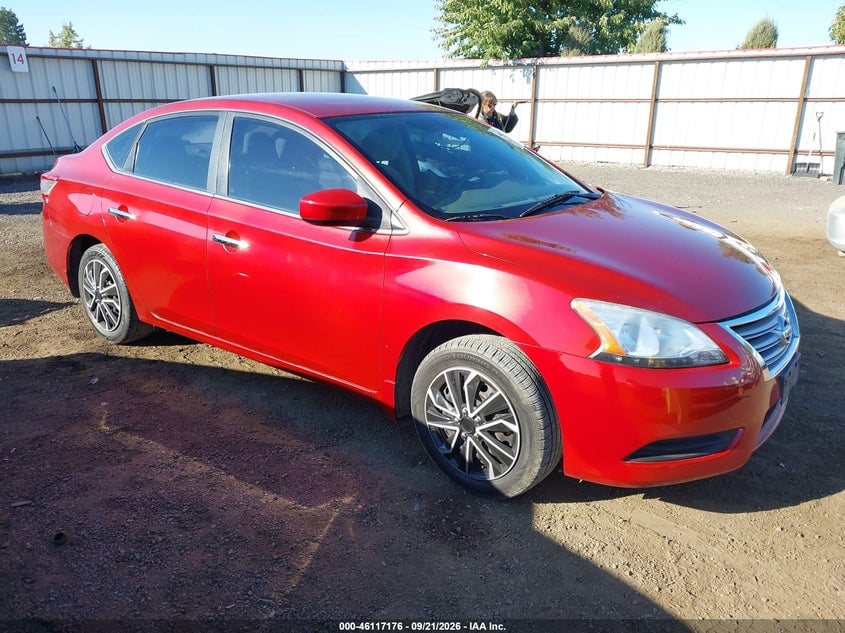 2014 NISSAN SENTRA S | 3N1AB7AP1EY331284 | UPCARS