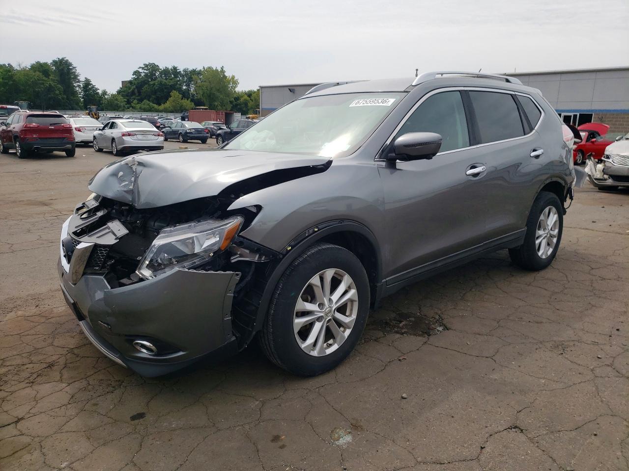2016 NISSAN ROGUE S | KNMAT2MV1GP644458 | UPCARS