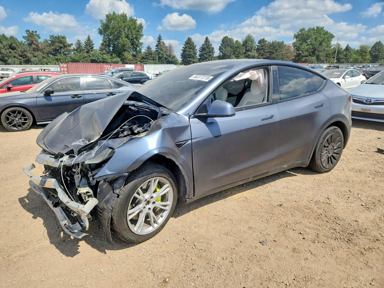 2020 TESLA MODEL Y | 5YJYGDEEXLF017968 | UPCARS