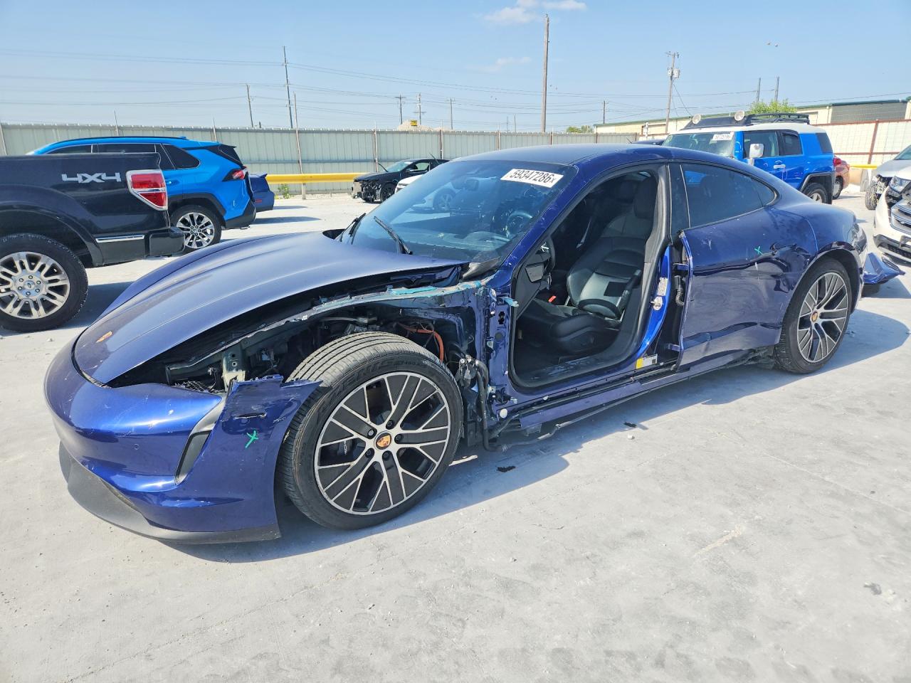 2022 PORSCHE TAYCAN | WP0AA2Y14NSA11933 | UPCARS