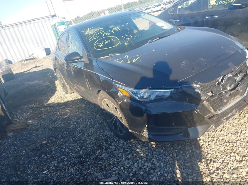 2021 NISSAN SENTRA S XTRONIC CVT | 3N1AB8BV1MY265241 | UPCARS