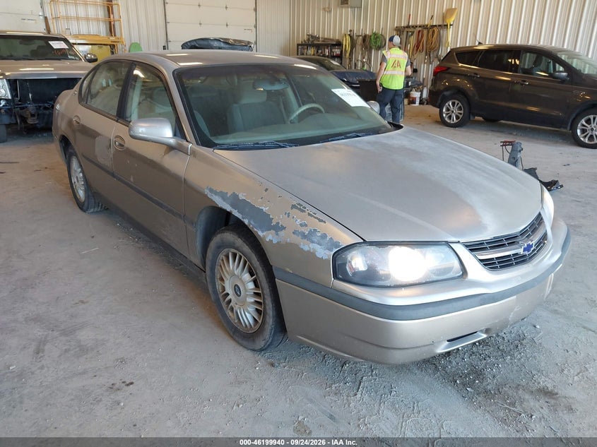 2002 CHEVROLET IMPALA | 2G1WF55E229257432 | UPCARS