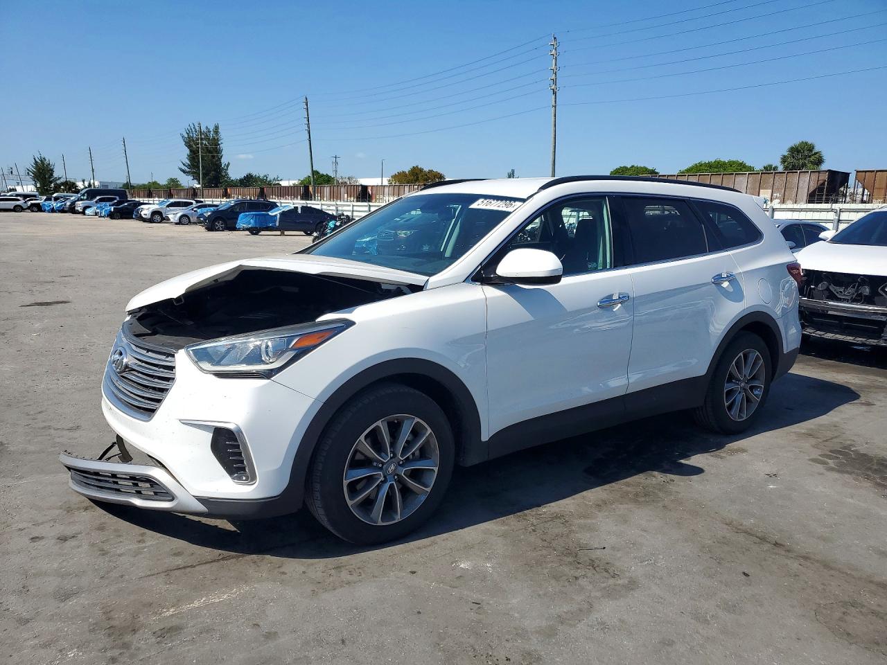 2018 HYUNDAI SANTA FE SE | KM8SM4HF1JU293670 | UPCARS