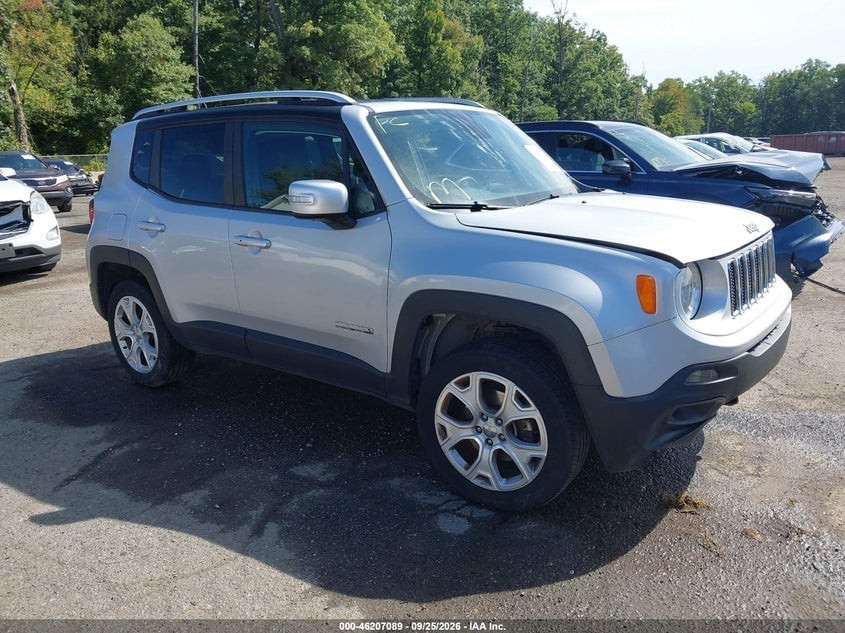 2016 JEEP RENEGADE LIMITED | ZACCJBDT0GPC78220 | UPCARS