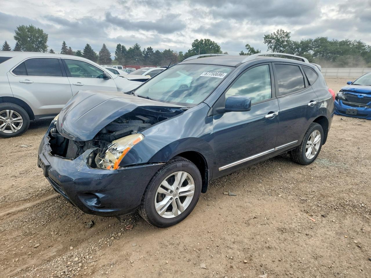 2012 NISSAN ROGUE S | JN8AS5MT3CW270815 | UPCARS