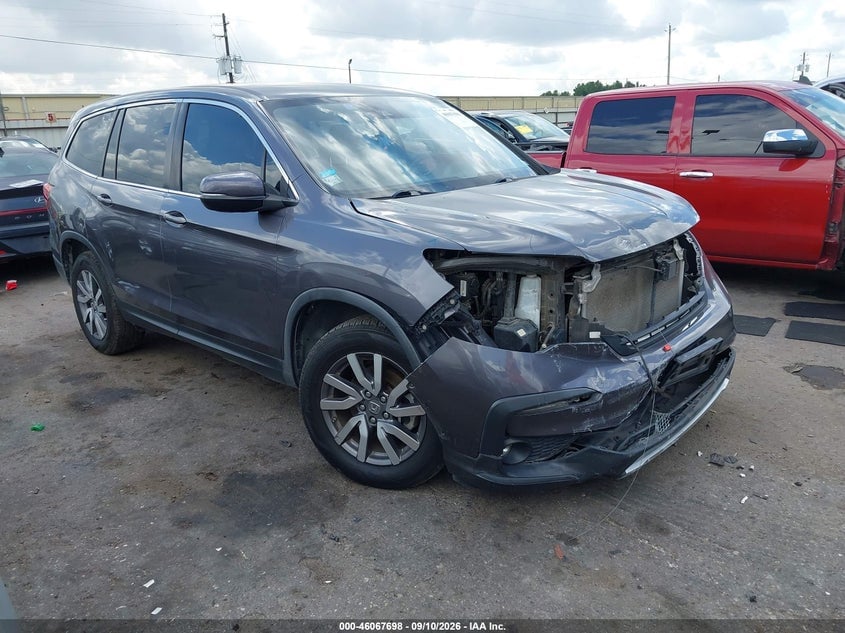 2019 HONDA PILOT EX | 5FNYF5H30KB033338 | UPCARS