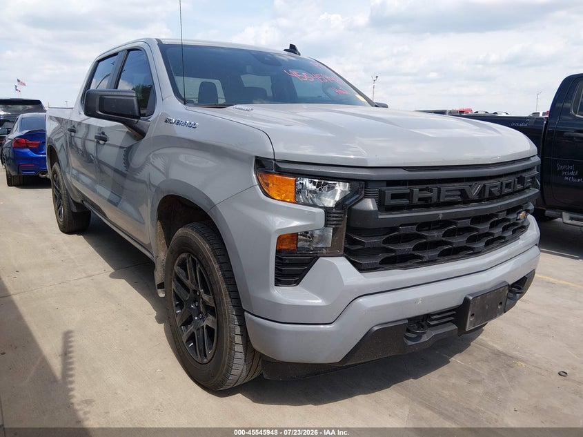 2024 CHEVROLET SILVERADO 1500 2WD  SHORT BED CUSTOM | 1GCPABEK7RZ383199 | UPCARS