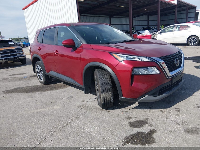 2022 NISSAN ROGUE SV FWD | JN8BT3BA1NW040734 | UPCARS