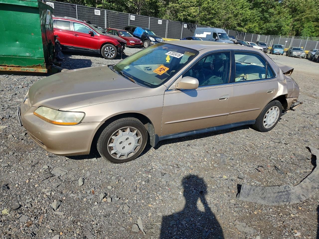 2001 HONDA ACCORD LX | 1HGCG56471A138390 | UPCARS