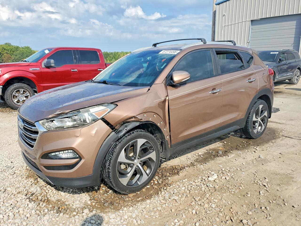 2016 HYUNDAI TUCSON LIMITED | KM8J33A22GU144189 | UPCARS