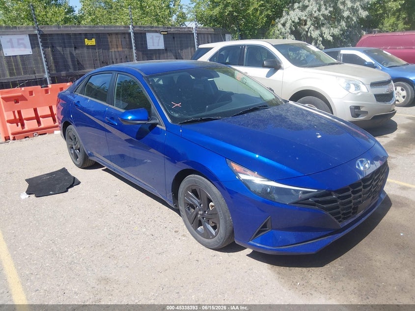2022 HYUNDAI ELANTRA SEL | 5NPLS4AG7NH066534 | UPCARS
