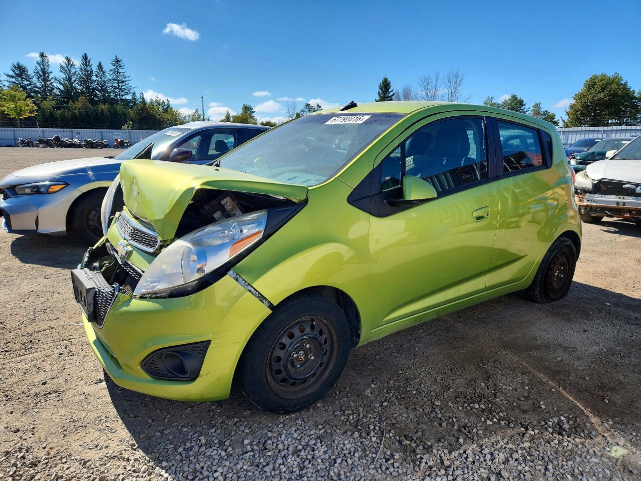 2013 CHEVROLET SPARK 1LT | KL8CD6S98DC555064 | UPCARS