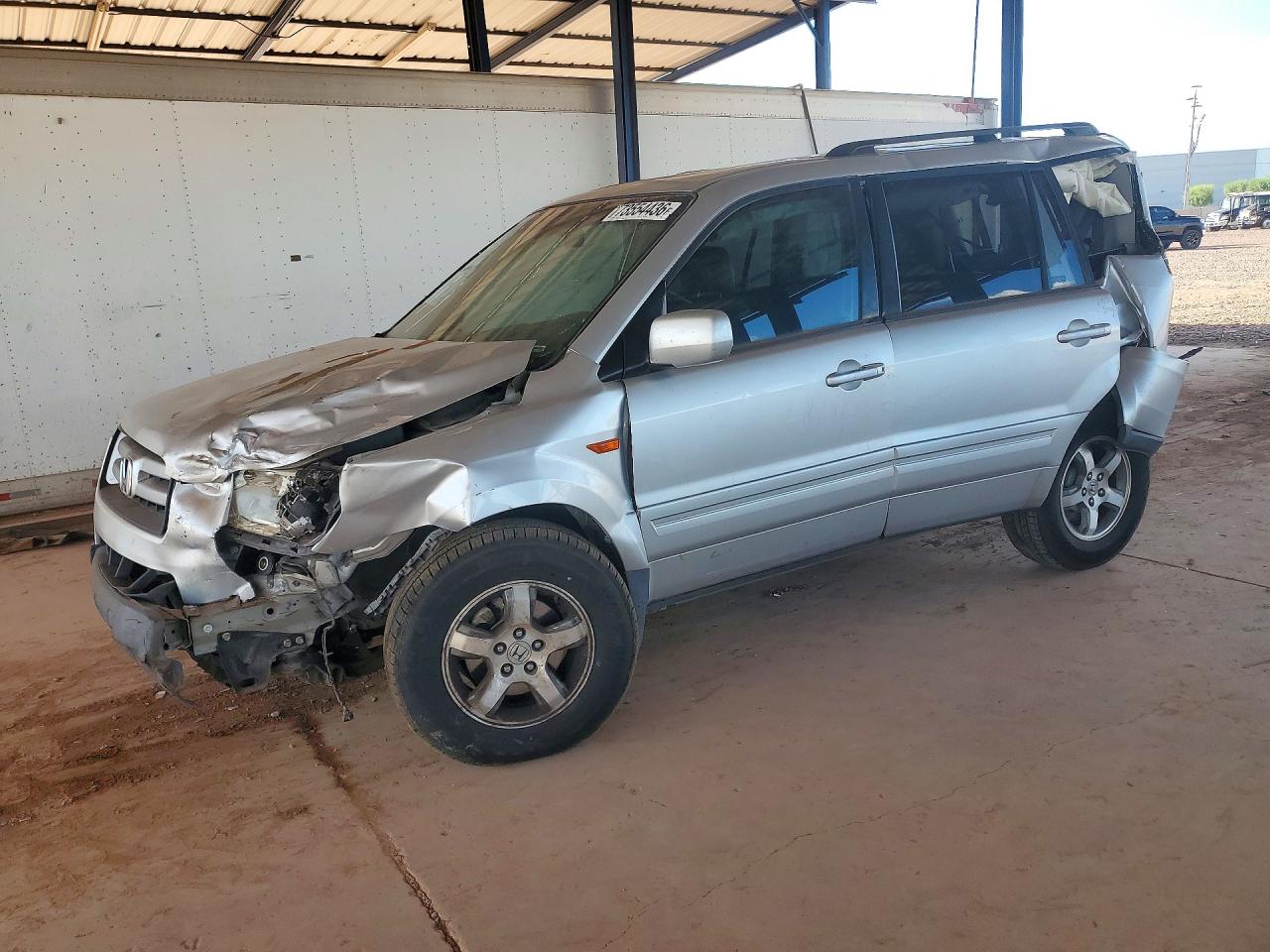 2007 HONDA PILOT EXL | 5FNYF28787B021530 | UPCARS