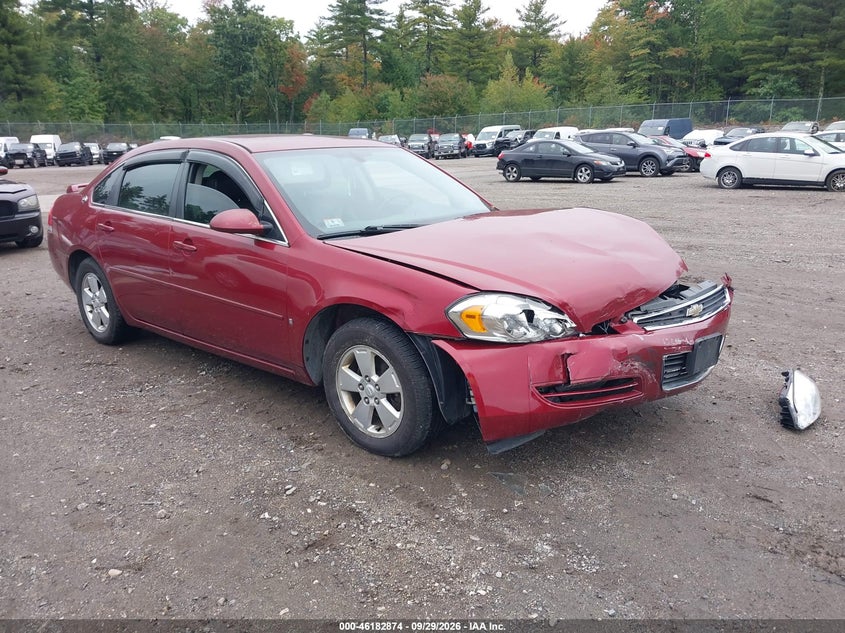 2007 CHEVROLET IMPALA LT | 2G1WT58K379361588 | UPCARS