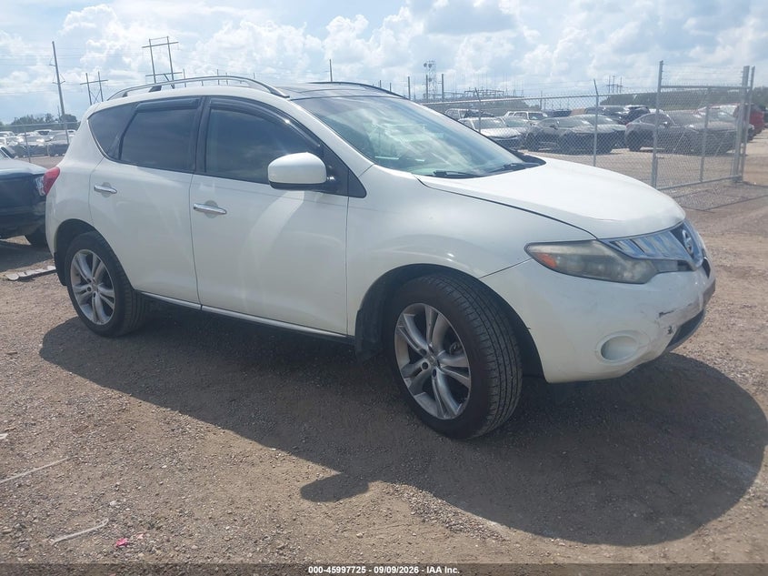 2010 NISSAN MURANO LE | JN8AZ1MU0AW016358 | UPCARS