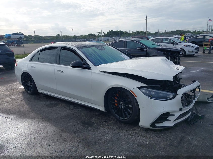 2022 MERCEDES-BENZ S 580 4MATIC | W1K6G7GB2NA101263 | UPCARS