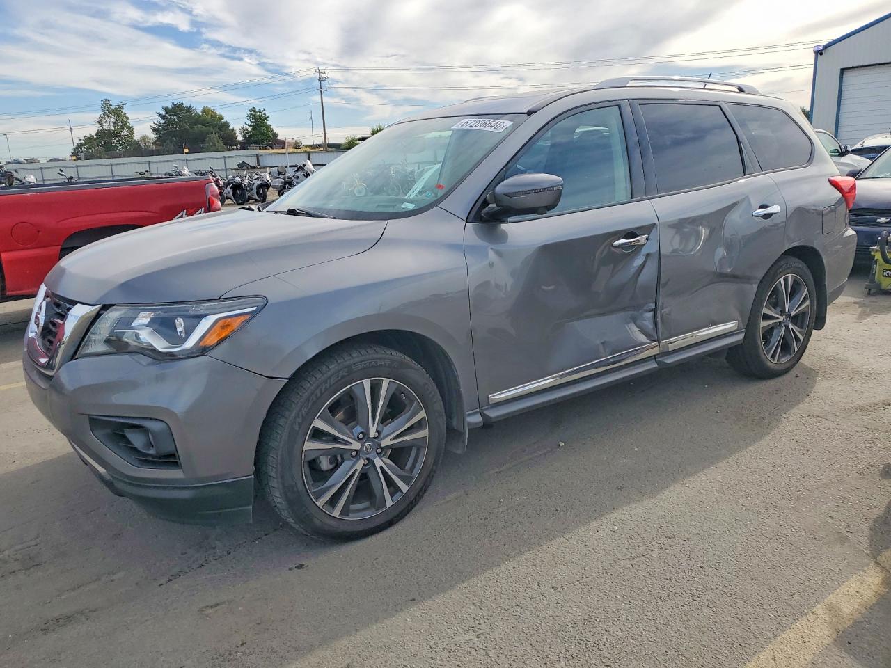 2018 NISSAN PATHFINDER S | 5N1DR2MM1JC618357 | UPCARS