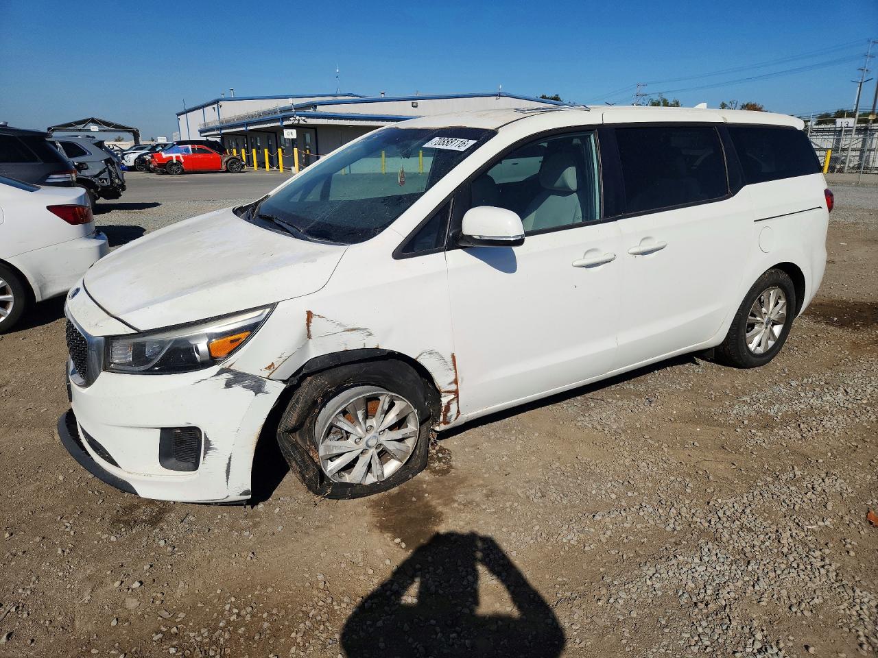 2017 KIA SEDONA LX | KNDMB5C11H6229566 | UPCARS