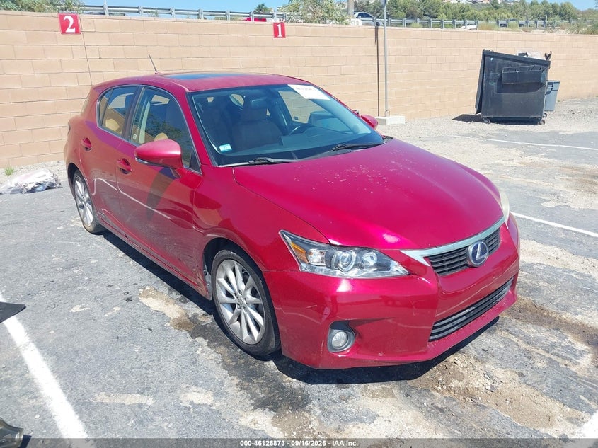 2012 LEXUS CT 200H PREMIUM | JTHKD5BH0C2088293 | UPCARS
