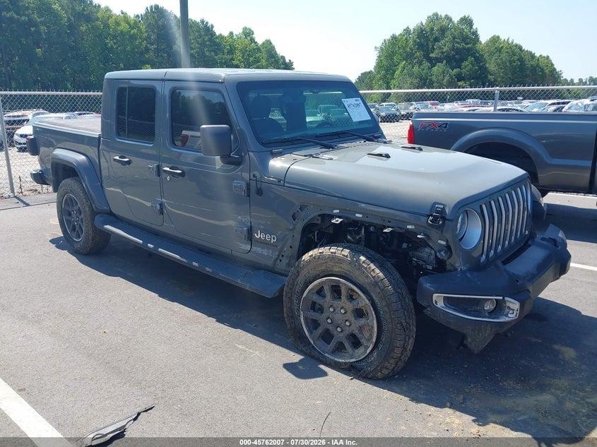 2021 JEEP GLADIATOR OVERLAND 4X4 | 1C6HJTFG7ML587508 | UPCARS