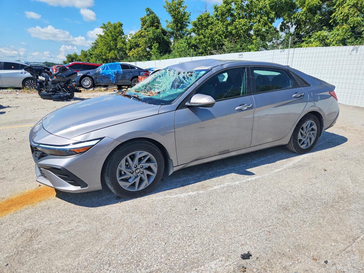 2025 HYUNDAI ELANTRA BLUE | KMHLM4DJ1SU168801 | UPCARS
