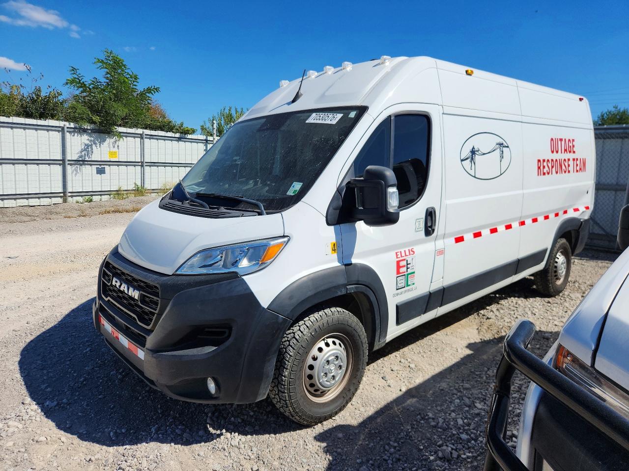 2024 RAM PROMASTER 2500 HIGH | 3C6LRVDGXRE121640 | UPCARS