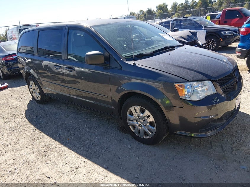 2017 DODGE GRAND CARAVAN SE | 2C4RDGBG9HR741859 | UPCARS