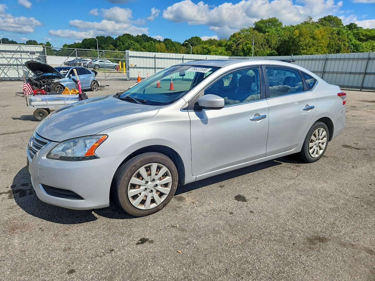2013 NISSAN SENTRA S | 3N1AB7AP7DL746203 | UPCARS