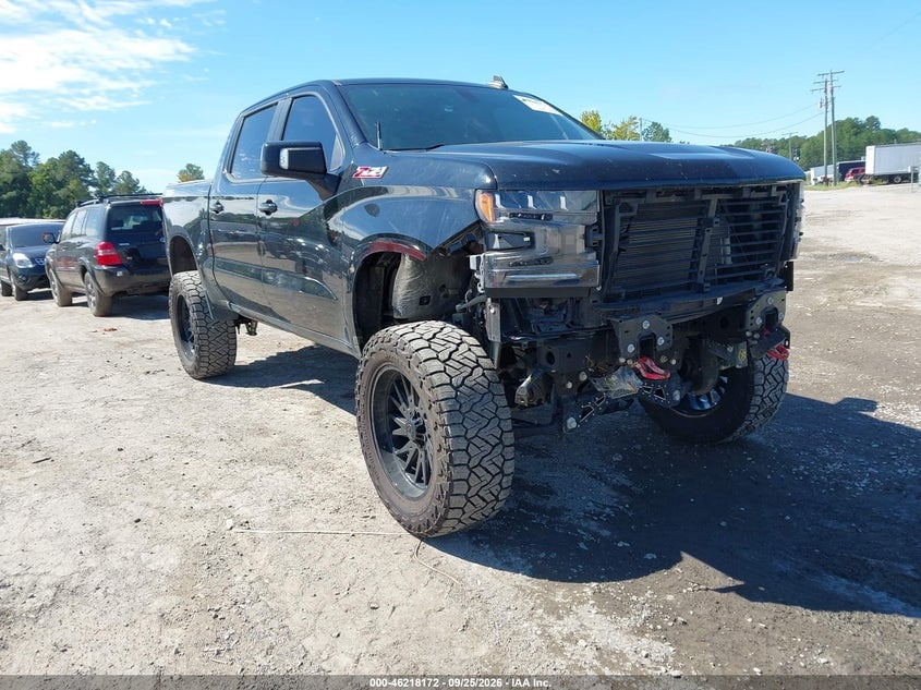 2021 CHEVROLET SILVERADO 1500 4WD  SHORT BED LT TRAIL BOSS | 1GCPYFEL8MZ265411 | UPCARS