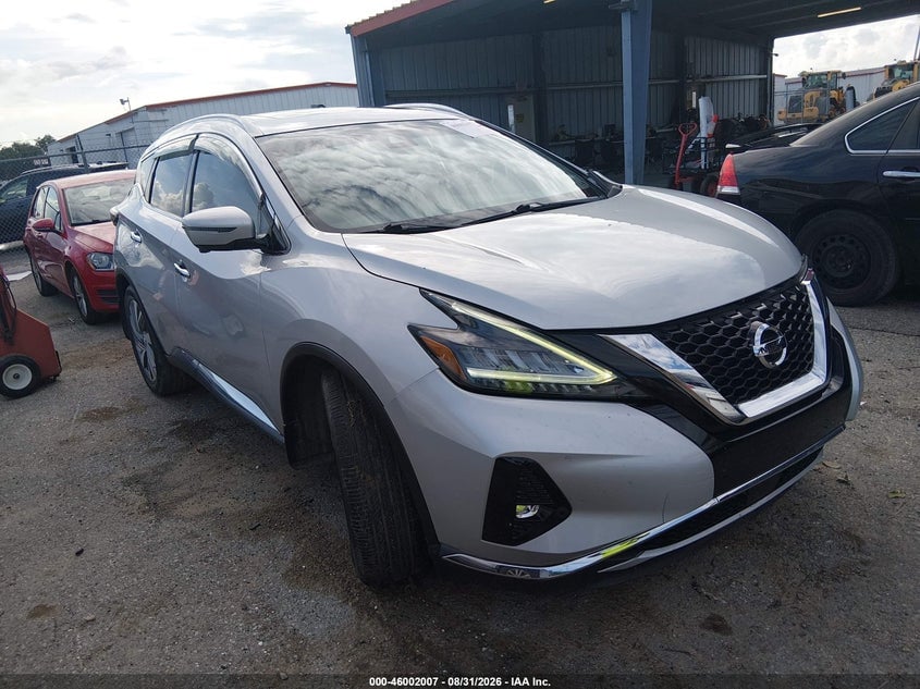 2019 NISSAN MURANO SL | 5N1AZ2MJ7KN160869 | UPCARS