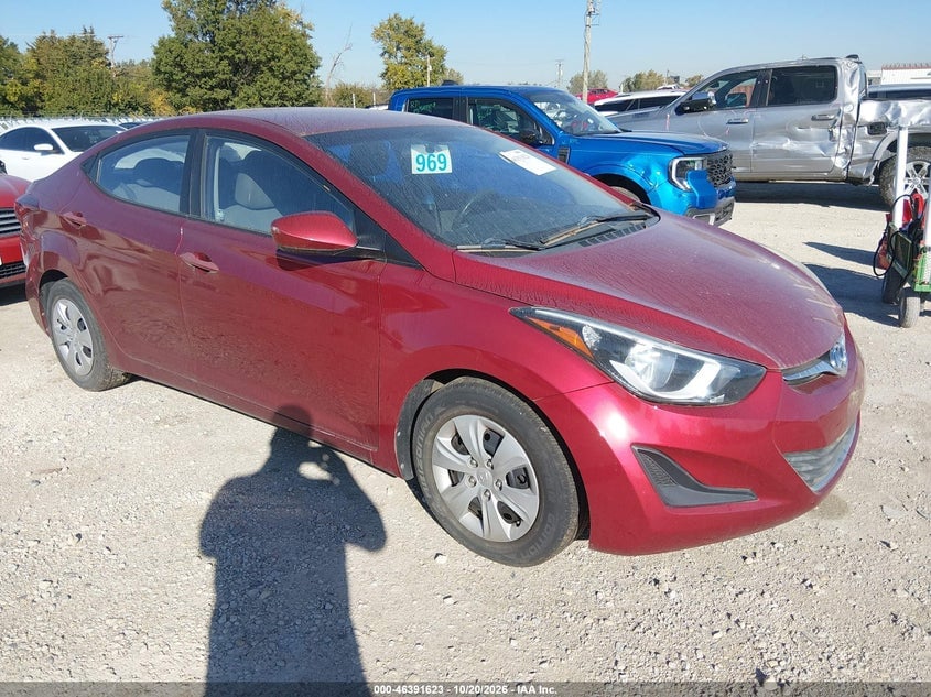2016 HYUNDAI ELANTRA SE | 5NPDH4AE2GH702992 | UPCARS