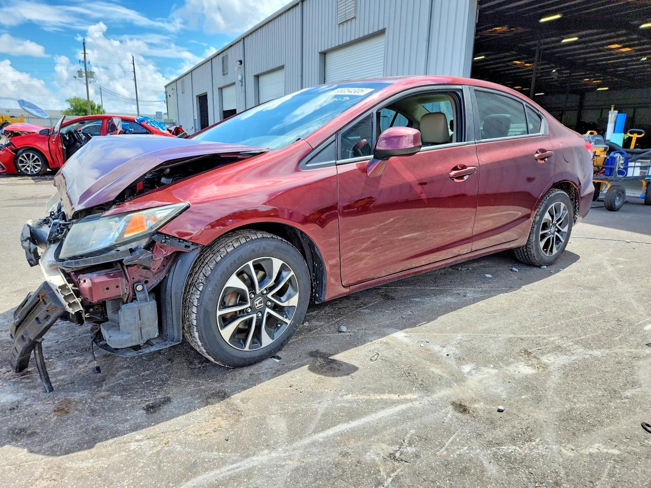 2013 HONDA CIVIC EXL | 19XFB2F92DE058288 | UPCARS