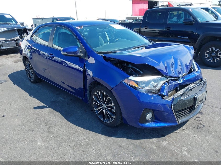 2015 TOYOTA COROLLA S PLUS | 2T1BURHE4FC232861 | UPCARS