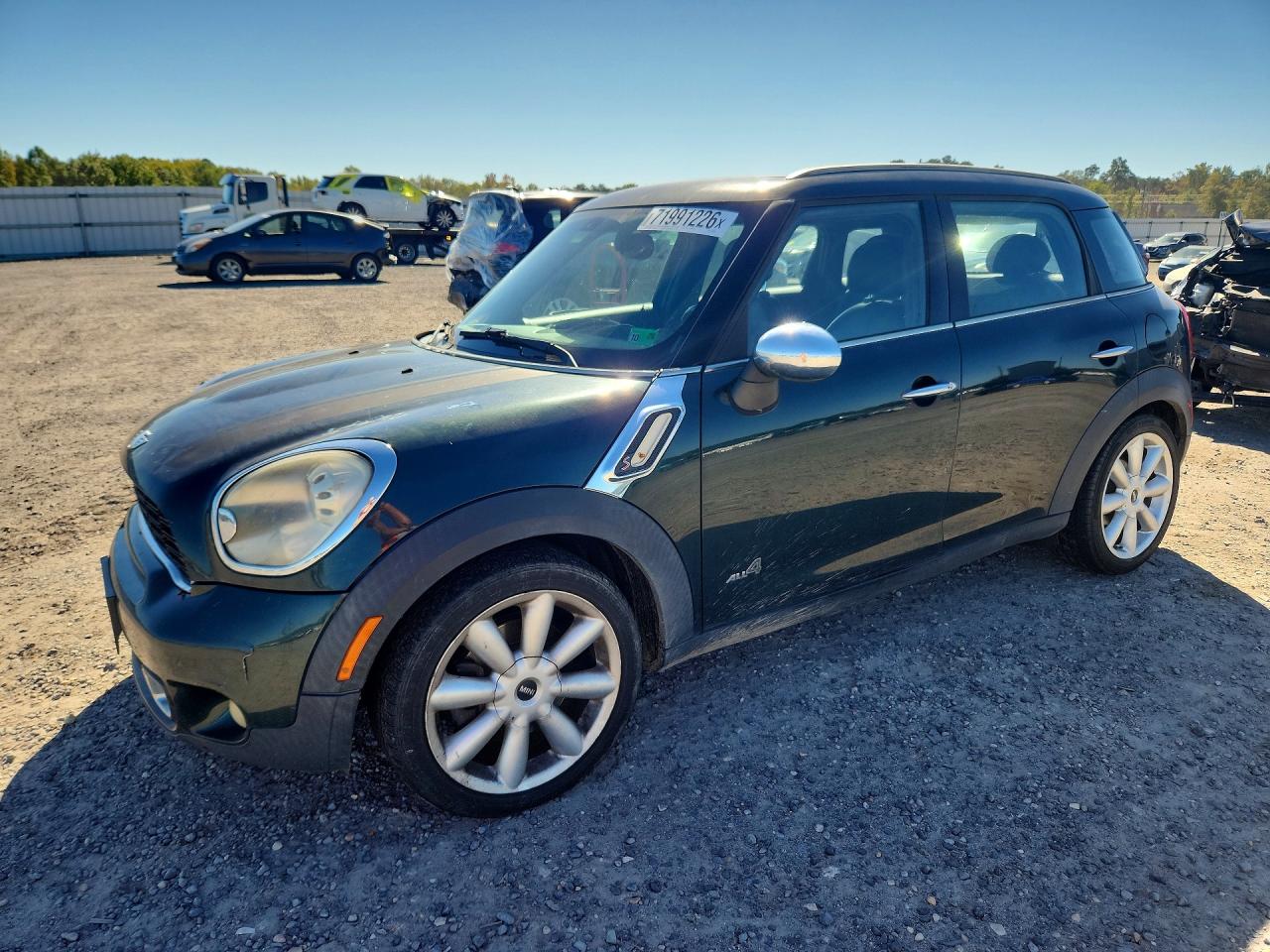 2011 MINI COOPER S COUNTRYMAN | WMWZC5C52BWH99783 | UPCARS