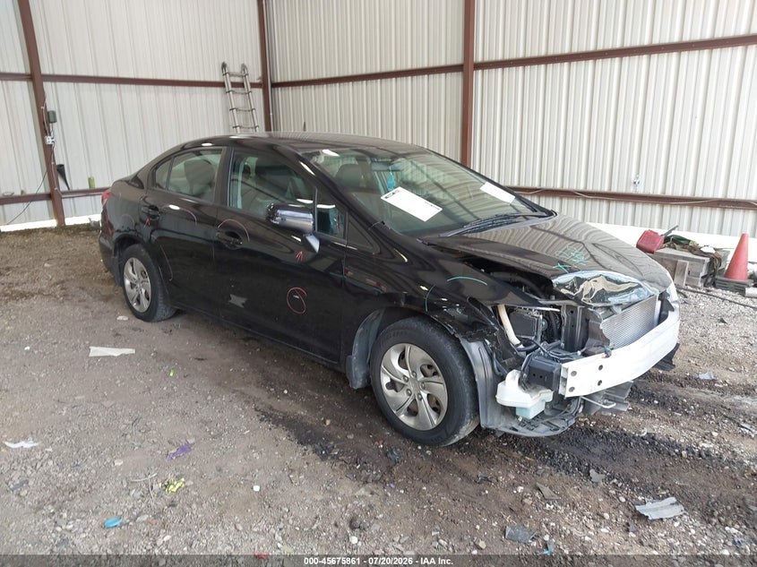 2014 HONDA CIVIC LX | 19XFB2F51EE011994 | UPCARS