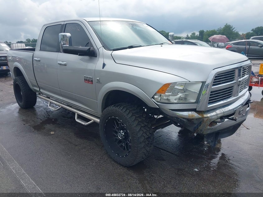 2012 RAM 2500 LARAMIE | 3C6UD5FL1CG337188 | UPCARS