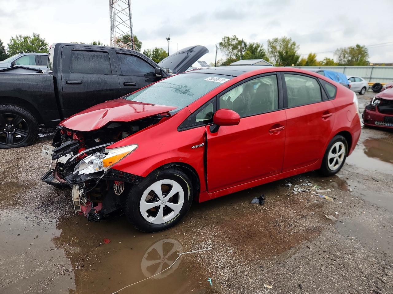 2014 TOYOTA PRIUS THREE | JTDKN3DU8E1743080 | UPCARS