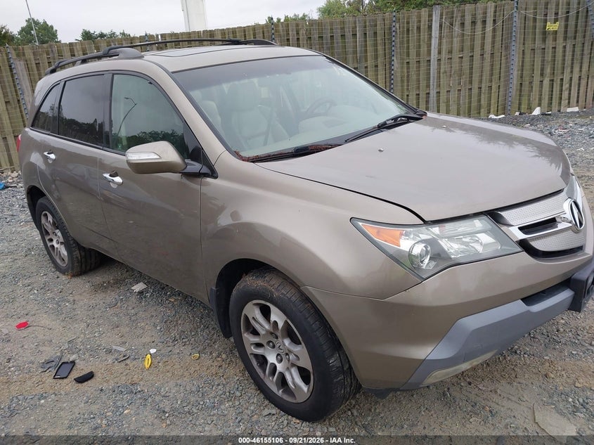 2009 ACURA MDX TECHNOLOGY PACKAGE | 2HNYD28669H506396 | UPCARS