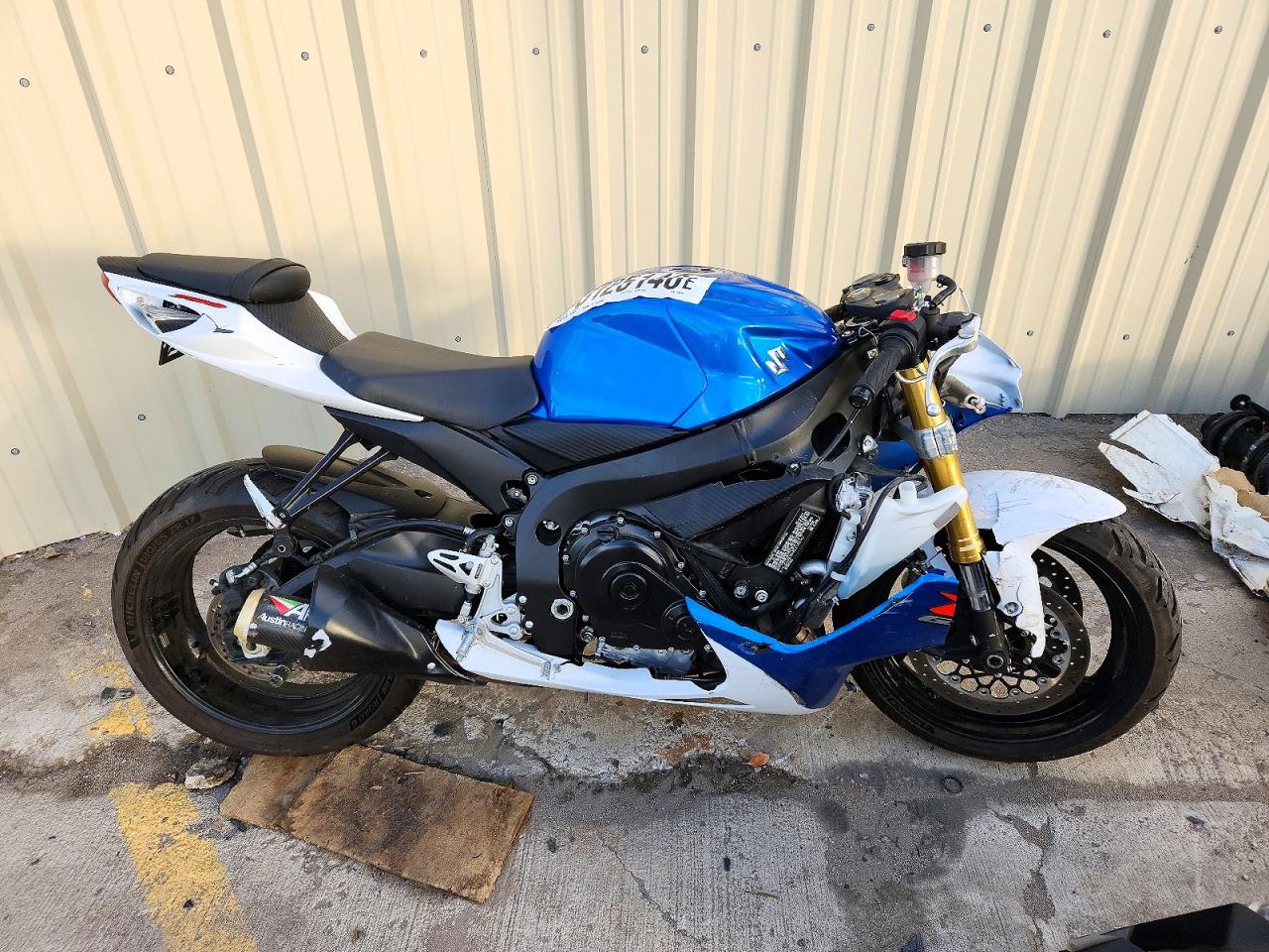2014 SUZUKI GSXR750 | JS1GR7MA8E2100367 | UPCARS