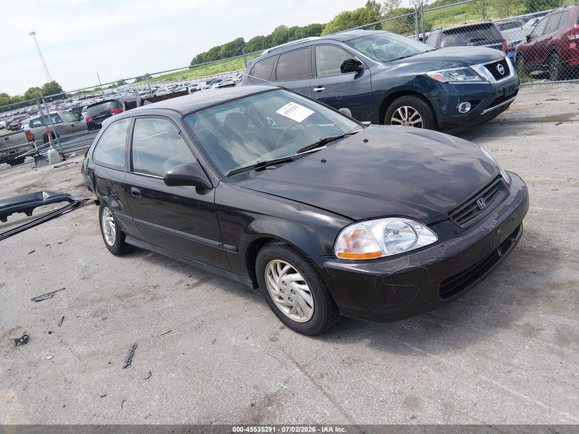 1998 HONDA CIVIC DX | 2HGEJ6443WH113692 | UPCARS