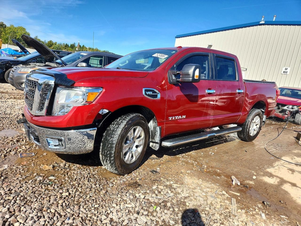 2017 NISSAN TITAN SV | 1N6AA1E58HN574773 | UPCARS